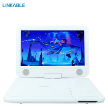 링커블 LK-PDP201W 휴대용 DVD플레이어 CD플레이어 최대10시간재생 코드프리