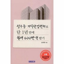 성수동 지식산업센터로 단 1년 만에 월세 600만원 받기, 상품명