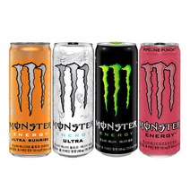 몬스터 355ml (그린+울트라+파이프+선라이즈) 10캔씩 총 40캔, 상세페이지 참조, 상세페이지 참조, 상세페이지 참조