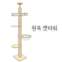 대명 캣폴 캣타워 고양이집 스크래쳐 캣폴 해먹 캣트리 숨숨집