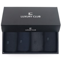 LC 골지 정장양말 4족세트 남자 신사 겨울 설날 선물