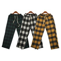 일자 긴바지 빅사이즈 면바지 세미 코디 스판