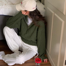 베이직 라운드 나그랑 니트