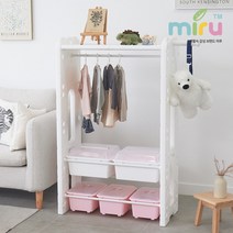 미루 빅행거 캡형 더블 - 유아옷장, 빅행거 캡형 -뉴 핑크, 1개