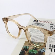 블루라이트 차단 안경테 투명 뿔테 패션 시력보호