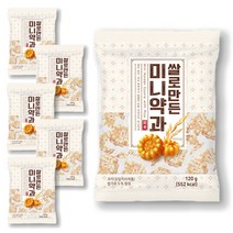 우리쌀 한입 미니약과 120g X 6개