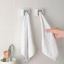 살림의기술 행주걸이 수건걸이 타올꽂이, 1개, 그레이