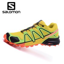 Salomon Speed Cross 4살로몬 트레킹화 런닝화 등산화 전술화 남성용 녹색