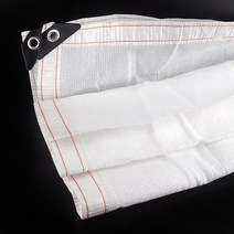 egi휀스 중고 해태망 돼지천 실족 방지망 방화폼 패드 이미지 보양 텅스텐4가지 색상 85% 음영 자외선 방지, 05 White_15 2mx3m