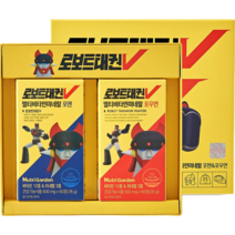 로보트태권브이 멀티비타민 포맨 포우먼, 각 2개월 X 1박스 단품