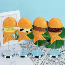 붕어빵 모형 샘플 미니어처 디스플레이 창업, 작은 사이즈 오리지날 기모 도미