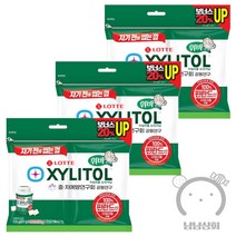 롯데 LT090)롯데 자일리톨 오리지널 리필+증정(112g)x3봉, 105g, 3봉