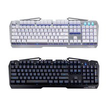 제닉스 STORMX TITAN SE 게이밍 유선키보드, 실버화이트