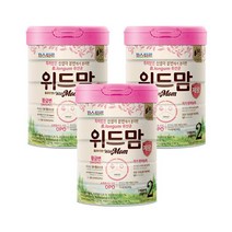 [2월9일이후출고]위드맘 리뉴얼 제왕 2단계 3캔 황금변 유산균 소화 아기분유 파스퇴르 1세트, 2세트