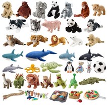 이케아 봉제인형 모음 애착인형 동물 주방놀이 공룡 장난감 완구 유아용품, DJUNGELSKOG 융엘스코그 대형 곰