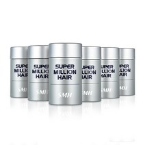 슈퍼밀리언헤어 흑채 25g 6개, 라이트 브라운