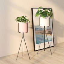 북유럽 철예실 내 녹라분재 선반 착지 거실 화분 베란다 장식 -102173, HJ-06 벚꽃가루 지름 30 높이 80(빅사이즈)