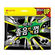 [롯데제과(주)] 롯데 졸음번쩍껌 트윈리필 105gX2개, 상세 설명 참조, 2개, 105g