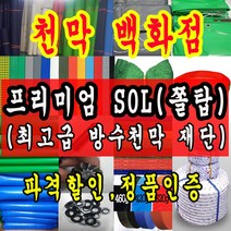 천막백화점 타포린 천막 최고급천막 재단판매 주문제작, 백색 1.5m x 1m