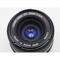 캐논 FD 24mm F2.8 SSC 콜렉터급 AE-1 명품 광각 렌즈 전기형