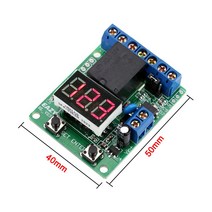 KKMOON CT 1.1 카운터 컨트롤러 모듈 DC12V DC24V 키트 회로 기판 0 ~ 999 카운트 범위 1A 6V 직류, 01 12V