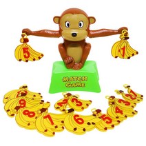 초등 저학년 사고력 수학교구 원숭이 양팔저울 아빠랑 건전 측량 선물