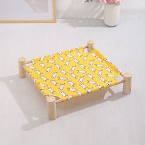 리빙공감 레스트 강아지 고양이 대형 조립형 해먹침대, 덕