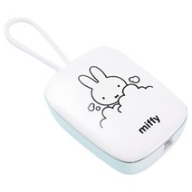 미피 깔끄미 미니 휴대용 칫솔살균기, 화이트