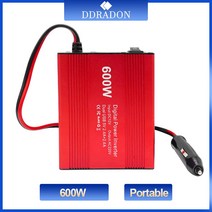 태양광 인버터 태양열 발전기 600w 자동차 전원 12v 220v 및 ac 110v, 12v-220v EU 블랙, 협력사