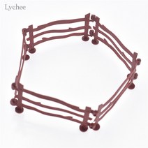 정원 꾸미기 소품 장식 미니어처 14pcs 울타리 레일 모델 플라스틱 군인 육군 남자