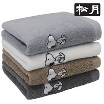 [송월타올] 스누피 리버40/모던한 선물용수건/호텔용 고급타올, COLOR:골고루