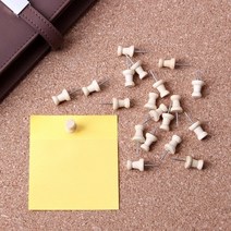 기타 20p 원목압정/사무실 가정 문구점 원목장구핀, 기본상품