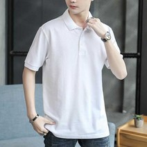 남성 반팔 카라티 여름 베이직 패션 캐주얼 출근룩