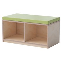 아이꿈터 자작합판 라운지용의자 2인용 연두