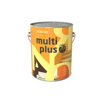 노루페인트 다용도 친환경 수성페인트 멀티플러스 3.8L 반광 벽지/방문/가구/베란다/철문, 그레이 4