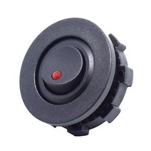 방수 원형 스위치 LED 똑딱이 토글 캠핑 차량용 자동차 보트 요트 락커 DIY 램프, 초록, 1개