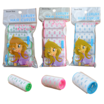 앞머리 헤어 열전도 그루프 소형 중형 대형 헤어롤 찍찍이 스타일링 미용 용품 셀프 파마 컬링, 대형 4개입