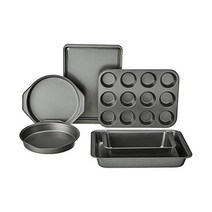 베이직 6 Piece 들러붙지않는 카본 스틸오븐 제빵기구 베이킹세트 40.5 cm x 28.5 15