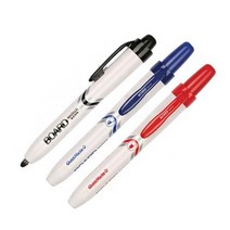 눌러쓰는 화이트 보드 마카 M 흑 5개 유리에쓰는펜 화이트보드펜