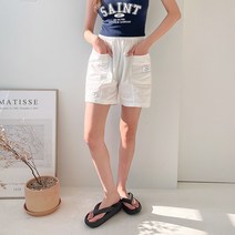 주디앤 여성 모넬로 코튼 반바지