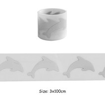 개 반사 테이프 패치 3x100cm 의류용 아이언 스티커 열전달 로파 다운 코트 Diy 커스텀 야간 안전, [06] 9035