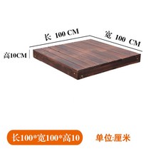 정자 마당 나무마루 데크 테라스 만들기 DIY 설치, 01. 1㎡, 1.가로100x세로100x높이10플랫폼1개