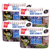 산도깨비 냉장고 탈취제 숯 420g, 4개