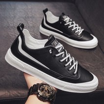 바이스타 화이트 슈즈 남성 캐주얼 보드화 스니커즈