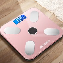 가정용인바디 체중계 체중계 Xiaomi 태양 에너지 충전식 전자 체지방 규모 전자 체중계 홈 정확한 체중계 체중계로 지방을 측정, 태양광 충전 - 로즈 골드, 빛 에너지 충전