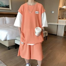 비보뉴 남자 투피스 캐주얼 트레이닝 반팔 반바지 NO061