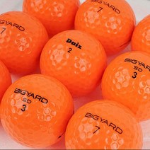일반브랜드 컬러볼 흰볼 로스트볼 골프공 로스볼, 일반 브랜드 붉은계열 A+ 50알