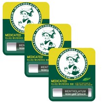 멘소래담 메디케이티드 립밤 립케어 립 입술보호제 3.5g x3