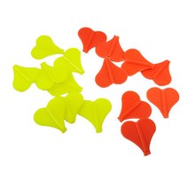 실리콘 하트 찌돋보기 10개 1세트, 형관그린, 대