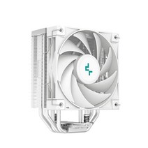 DeepCool AK620 CPU 에어 쿨러 올 화이트 6 구리 히트 파이프 듀얼 타워 2X FK120 1850RPM PWM 팬 260W TDP 인텔 LGA 1700/1200/11, AK400 WH